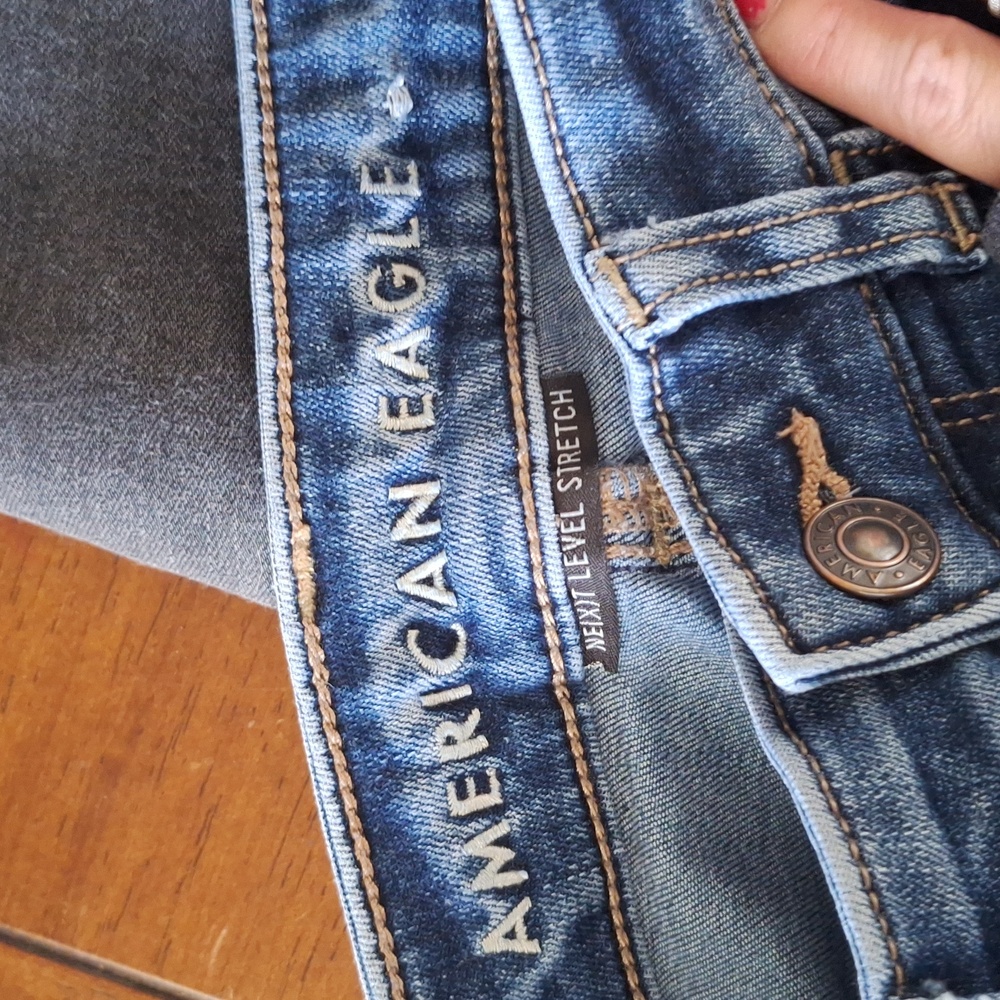 American Eagle Denim Jeans Jeggings  Bundle. Size 0 Short - Picture 12 of 16
